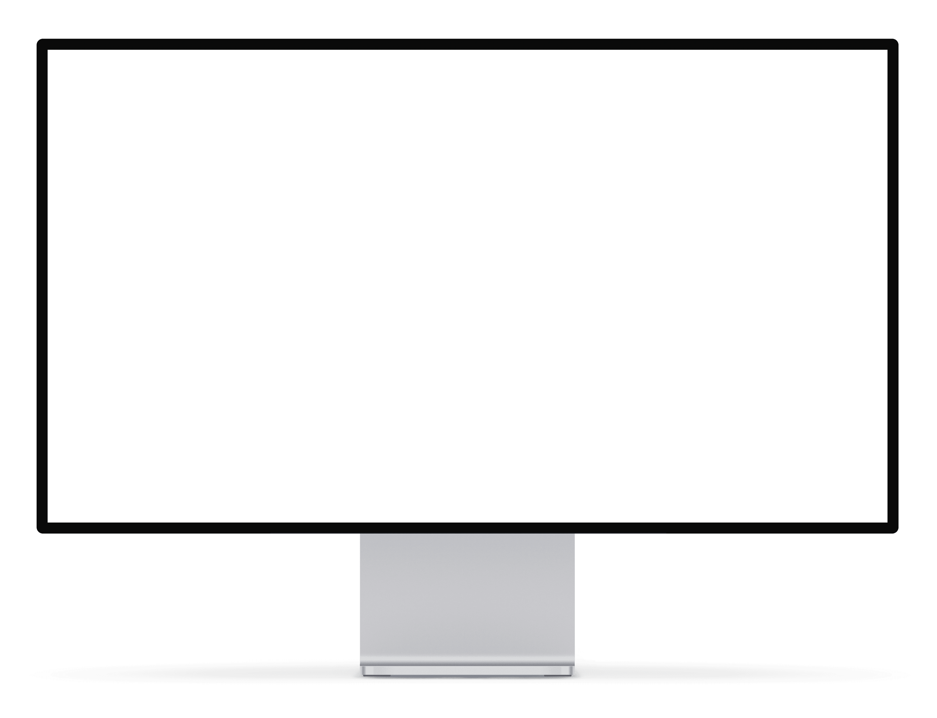 Apple Pro Display XDR — interaction work shown on screen